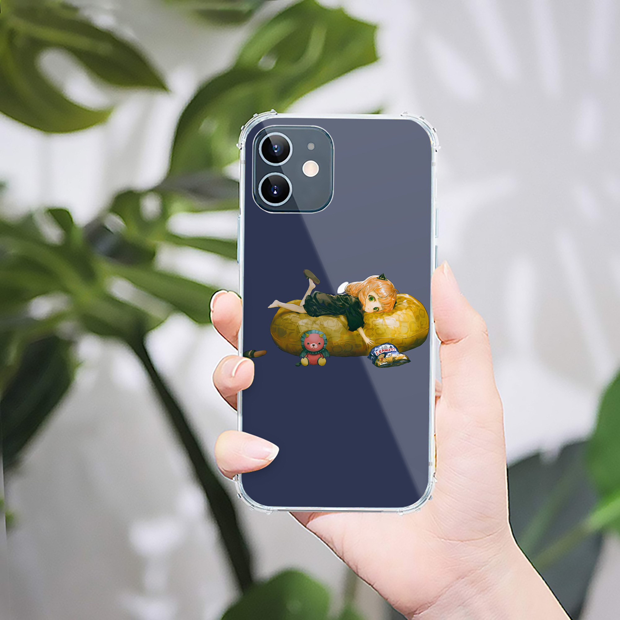 （画像用） SPY×FAMILY间谍家家酒 【iPhone 12シリーズ対応】透明スマホケース（クリアソフトケース）